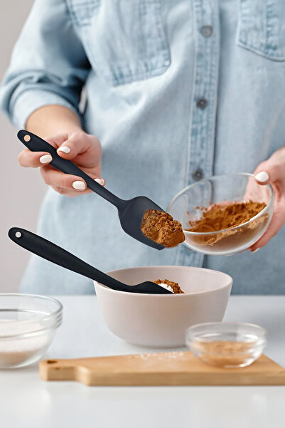 Genel Markalar Yemek Yapma Kek Pasta Yapmak İçin Slikon Spatula Ve Fırça Sepeti
