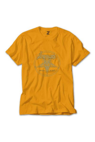 Z zepplin Venom - Anti Printed Yellow T-shirt