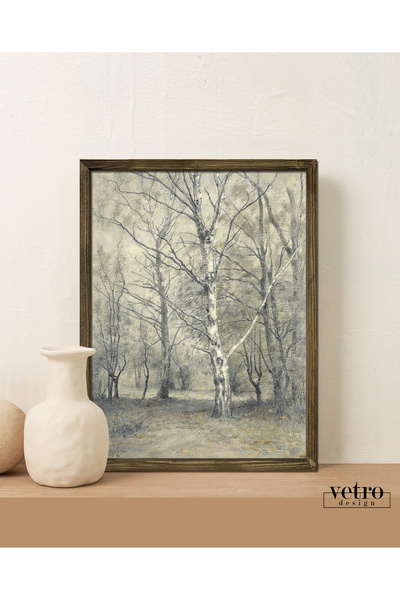 Vetro Design Tablou înrămat cu copaci