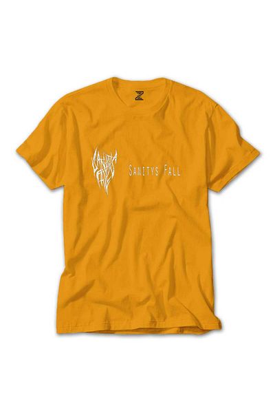Z zepplin Κίτρινο T-shirt Sanitys Fall Text