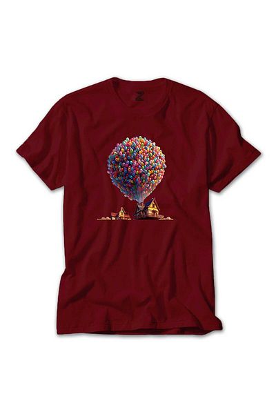 Z zepplin Κόκκινο T-shirt Balloon House