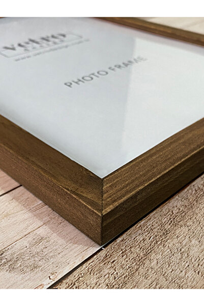 Vetro Design Πίνακας με πράσινο δάσος σε κορνίζα