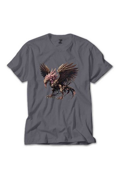 Z zepplin Γκρι μπλουζάκι Phoenix Mythology Creature