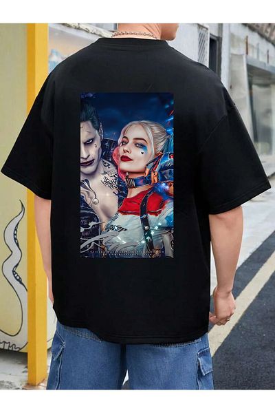 Pisa Art μπλουζάκι με αυτοκόλλητο harley queen