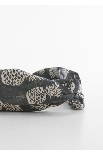 MANGO Kids Geknotetes Baumwollstirnband