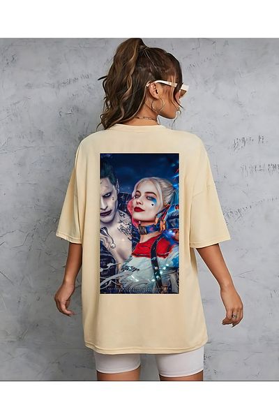Pisa Art μπλουζάκι με αυτοκόλλητο harley queen
