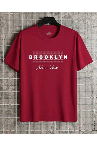 MAGORS Crew Neck Cotton Brooklyn Printed Unisex Short Sleeve T-Shirt