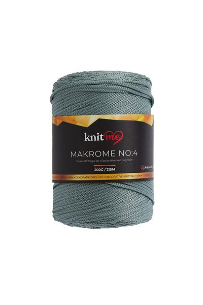 knitme Πολυεστέρας Μακραμέ 4 mm 200 Gr Πλεκτό Χέρι Σχοινί 5140