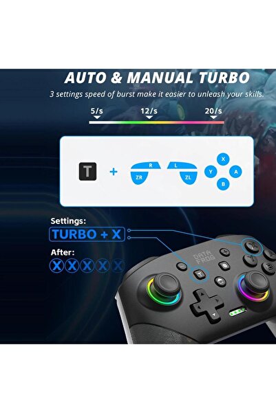 Schulzz PC Oled Lite N.Switch Uyumlu Joystick Gamepad