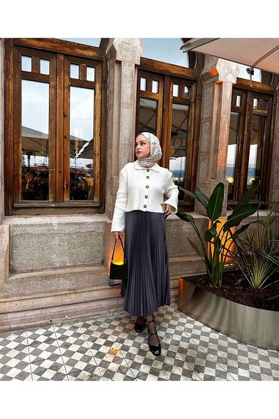 SHE SELF STYLE FUSTA PLISĂ