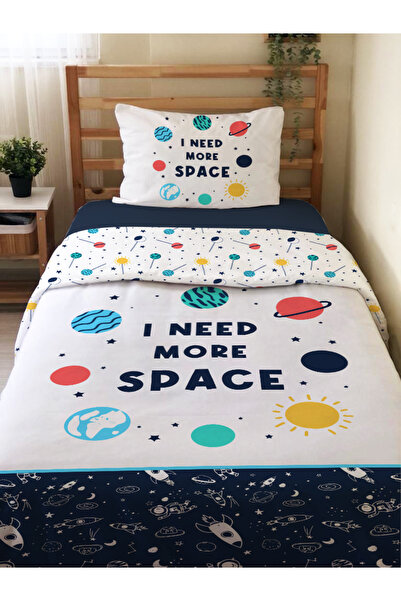 Evmila Set cuvertură de pilota cu două fețe, cu tematică spațială, fără cearș...