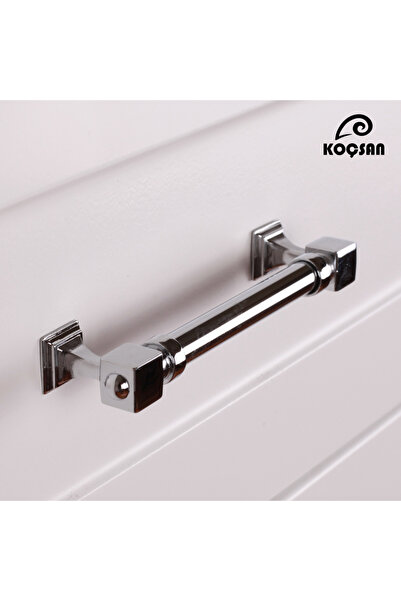 KOÇSAN Zumra Chrome 192 Mmkulp Luxury Country Kitchen Furniture Cabinet Drawer Handle