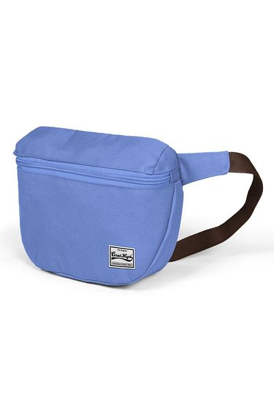 Coral High Luxury Deep Blue Waist Bag