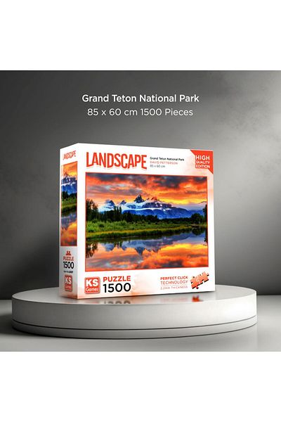 Ks Games Grand Teton National Park 1500 Piece Puzzle - 22037