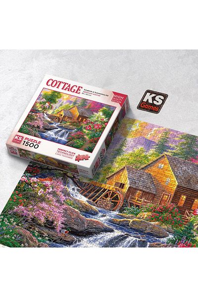 Ks Games 1500 Pieces Bird Puzzle Putting in the Mill