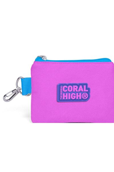 Coral High Розова портмоне за монети - Момиче