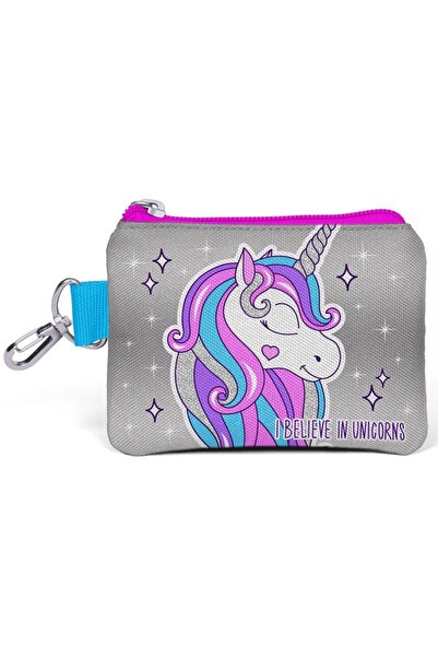 Coral High Sivi jednorog Sa deznom novčić Torba - devojka 21758