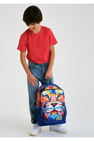 Coral High Синій набір шкільного рюкзака та сумки для харчування від Aslan