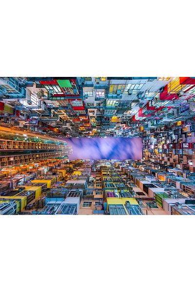 Enjoy Puzzle استمتع بغرفة ملونة مكونة من 1000 قطعة - لغز هونج كونج