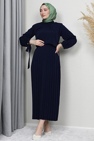 GİZ AGİYİM Σετ Τσαρέ Τεσεττύρ Ναυτικό Μπλε