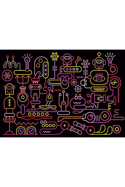 Ks Games 1000 Piece Robot Workshop Puzzle - Educated and Cut