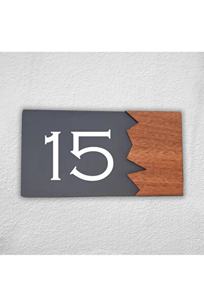Dekokonsept Woodenseri Horizontal Plexi Wooden Detailed Uv Printed Apartment ...