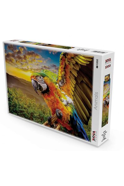 Nova Puzzle 1000 Piece Macav American Parrot Puzzle