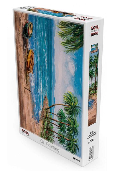 Nova Puzzle 1000 Piece Tropical Island Puzzle