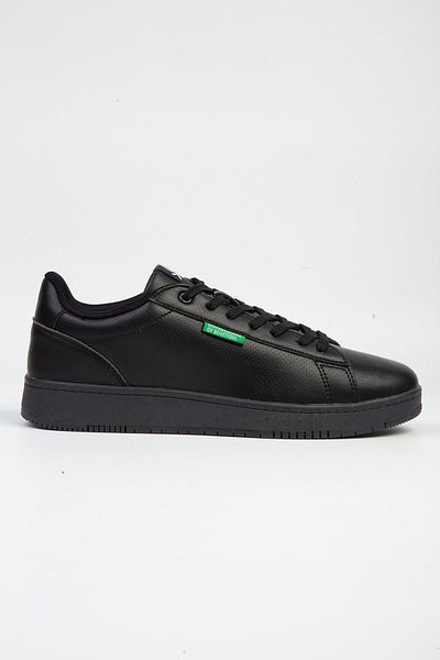 Benetton ®| BNI-10064 Black-IMPORTED Men's Sports Shoes