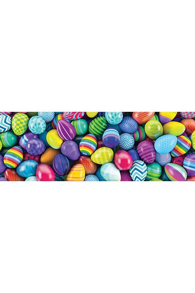 Nova Puzzle 1000 Pieces Painted Egg Collage Panorama Puzzle