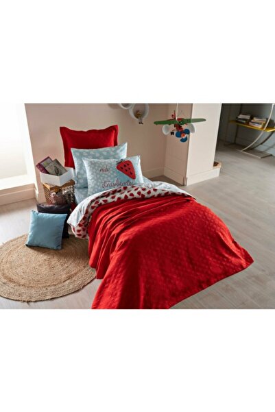 Doqu Home Polycotton Strawberry Tek Kişilik Nevresim Takımı