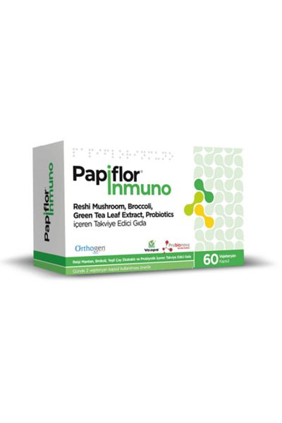 Orthogen Papiflor Immuno - 60 Vegetarian Capsules