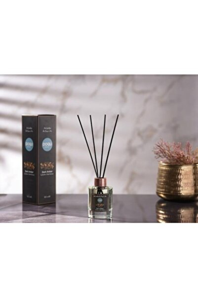 Doqu Home Dark Amber Çubuklu Oda Kokusu 120 ml