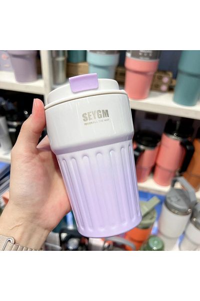 Coverzone Stainless Steel Water Flask Sports Flask with Lid 400ml Children's Bottle Home Office School Fitness Water Bottle