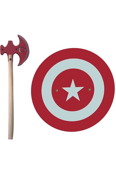 Ahtek Wooden Shield, Captain Turkey, Axe Turkey