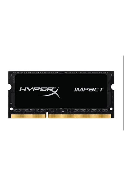 Alfamaks Bilgisayar Kingston HyperX Impact Black 8GB 1600MHz 1.35v DDR3 Notebook Ram (HX316LS9IB/8)