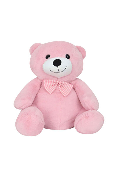 Genel Markalar Papyonlu Pembe Ayıcık 60 Cm