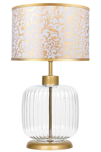 MINIMAL ETICARET VE BILGI TEKNOLOJILERI Intense Transparent Gold Glass Lampshade