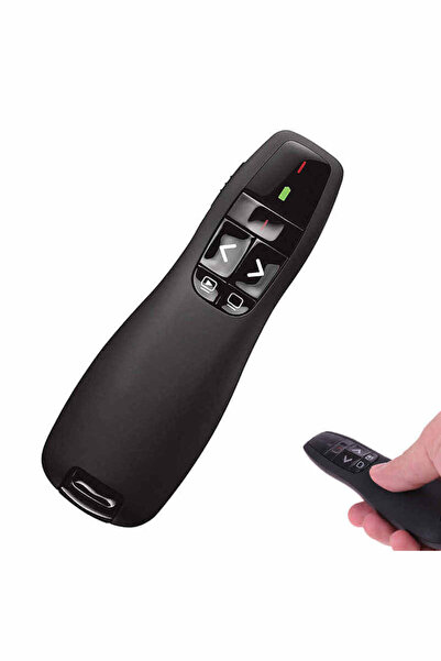 WOZLO Dk-r400 Sunum Kumandası - Sunum Kalemi - Powerpoint Kumandası