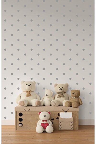 Lizpo Decor Yuvarlak Puantiye Duvar Sticker Bebek Ve Çocuk Odası Dekoratif Çı...