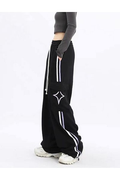 AtegeWear Φούτερ/Παντελόνι με λεπτομέρεια Y2K Harajuku Stripe