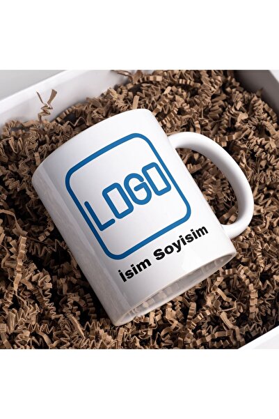 VUAO Firmaya Özel Kupa Bardak Şirket Logolu İsme Özel Kupa Promosyon Toplu Ba...