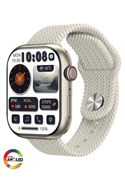 SONREİR Smart Watch 9 Pro Max 2.12inch Amoled Ekran Akıllı Saat Xiaomi Iphone Huawei Uyumlu 8