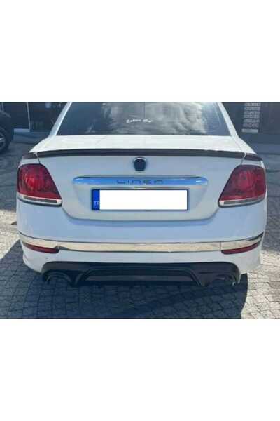 GÜNEŞLİ GARAJ Fiat Linea Uyumlu Difüzör Arka Ek Makyajlı Kasa Boyasız