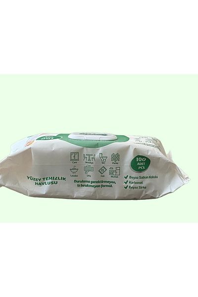VANCL Surface Cleaning Towels 100pcs| White Soap| Carbonate| White Vinegar| ESSU32