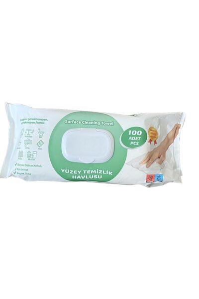 VANCL Surface Cleaning Towels 100pcs| White Soap| Carbonate| White Vinegar| ESSU32