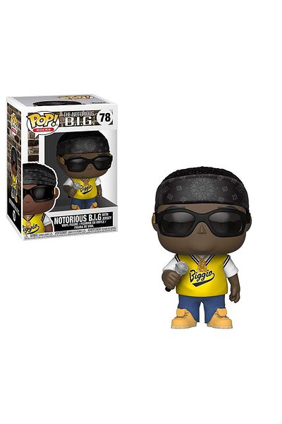 Funko Pop Rocks: Music - Notorious B.I.G.Jersey Collectible Figure Figure