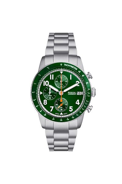 Fossil men's watches silver shop