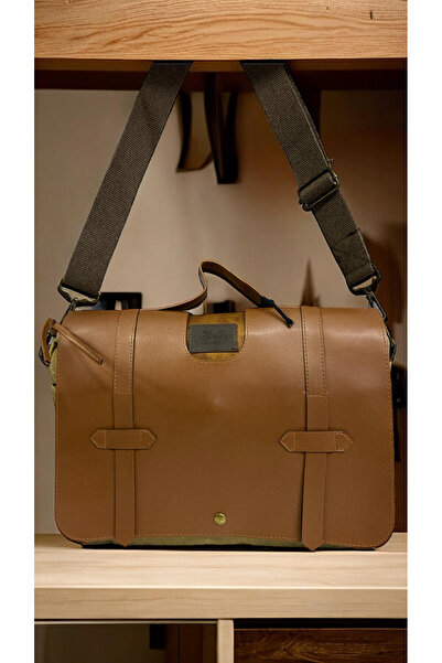 Old Cotton Kanvas Su Geçirmez Unisex Disayn Okul Gezi Iş Outdoor Postacı Çant...