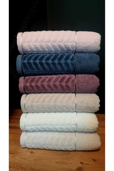 Nurpak Σετ πετσετών χεριών Limit 6 τεμαχίων 50x90cm 100% βαμβάκι